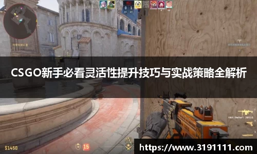 CSGO新手必看灵活性提升技巧与实战策略全解析